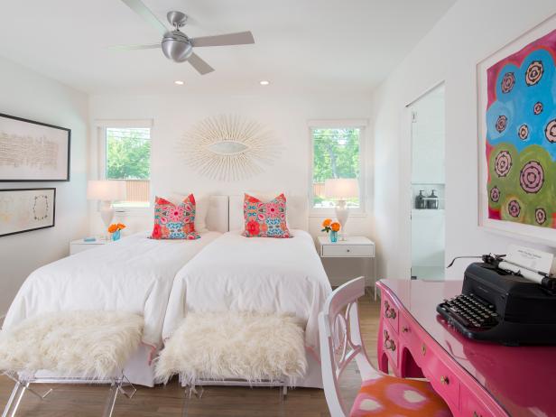 Modern Bedroom Typewriter